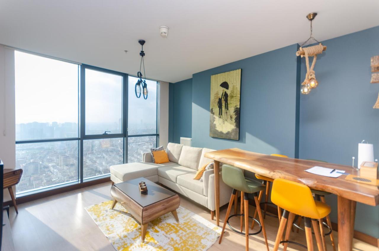Ferienwohnung Stylish Flat-Eagle Eye For Istanbul Exterior foto